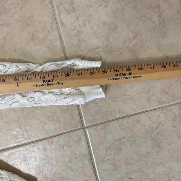 Ralph Lauren Denim & Supply Antique Cream Lace Peasant Top Size small - Picture 9 of 10